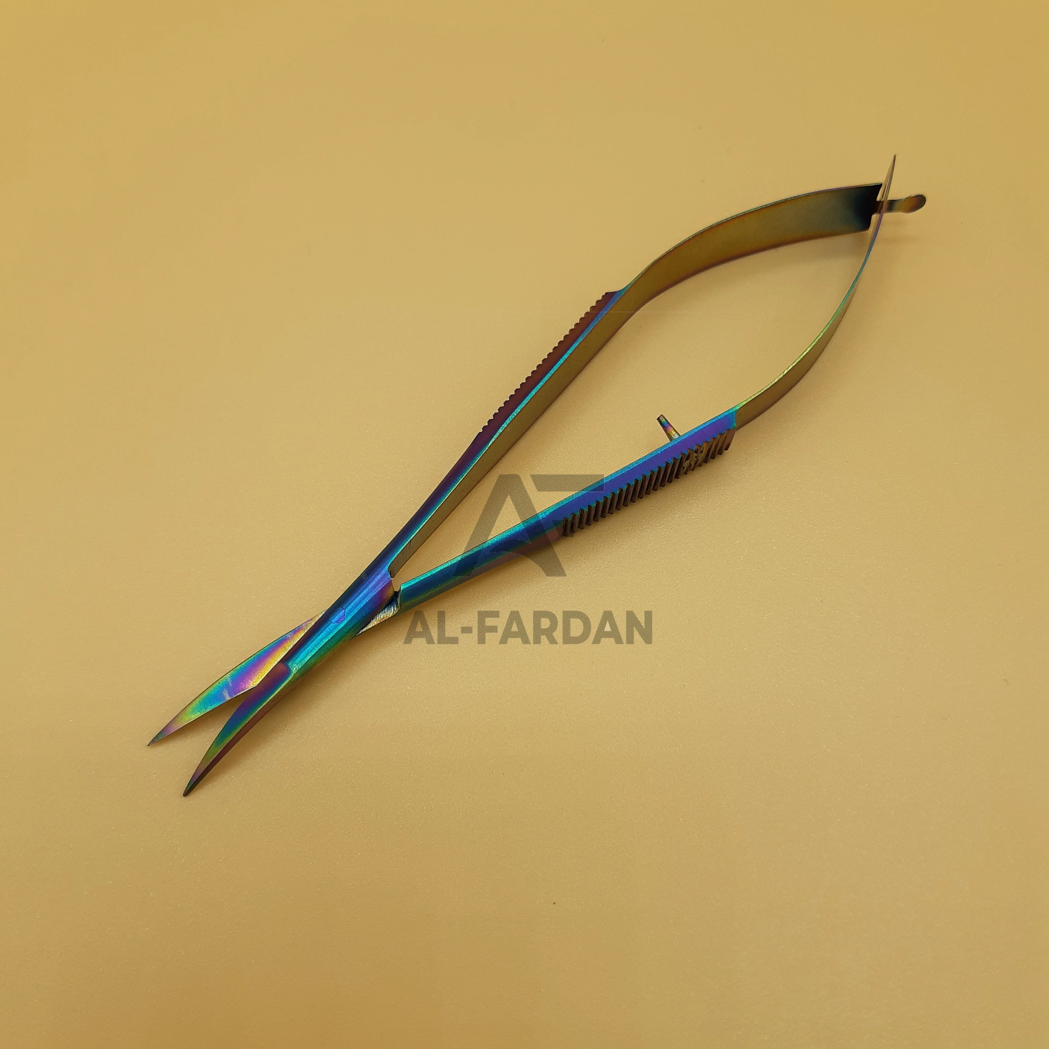 High Quality Spring Scissors Multi Function Sustainable Stainless Steel Gold Multi Color Custom Logo Russian Manicure Scissors