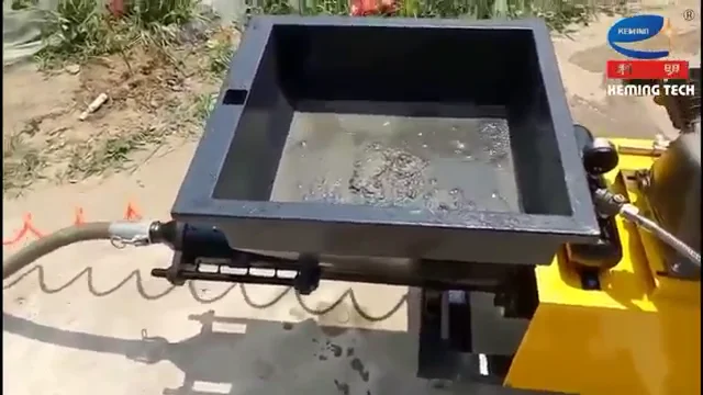 Машина для нанесения цементной штукатурки