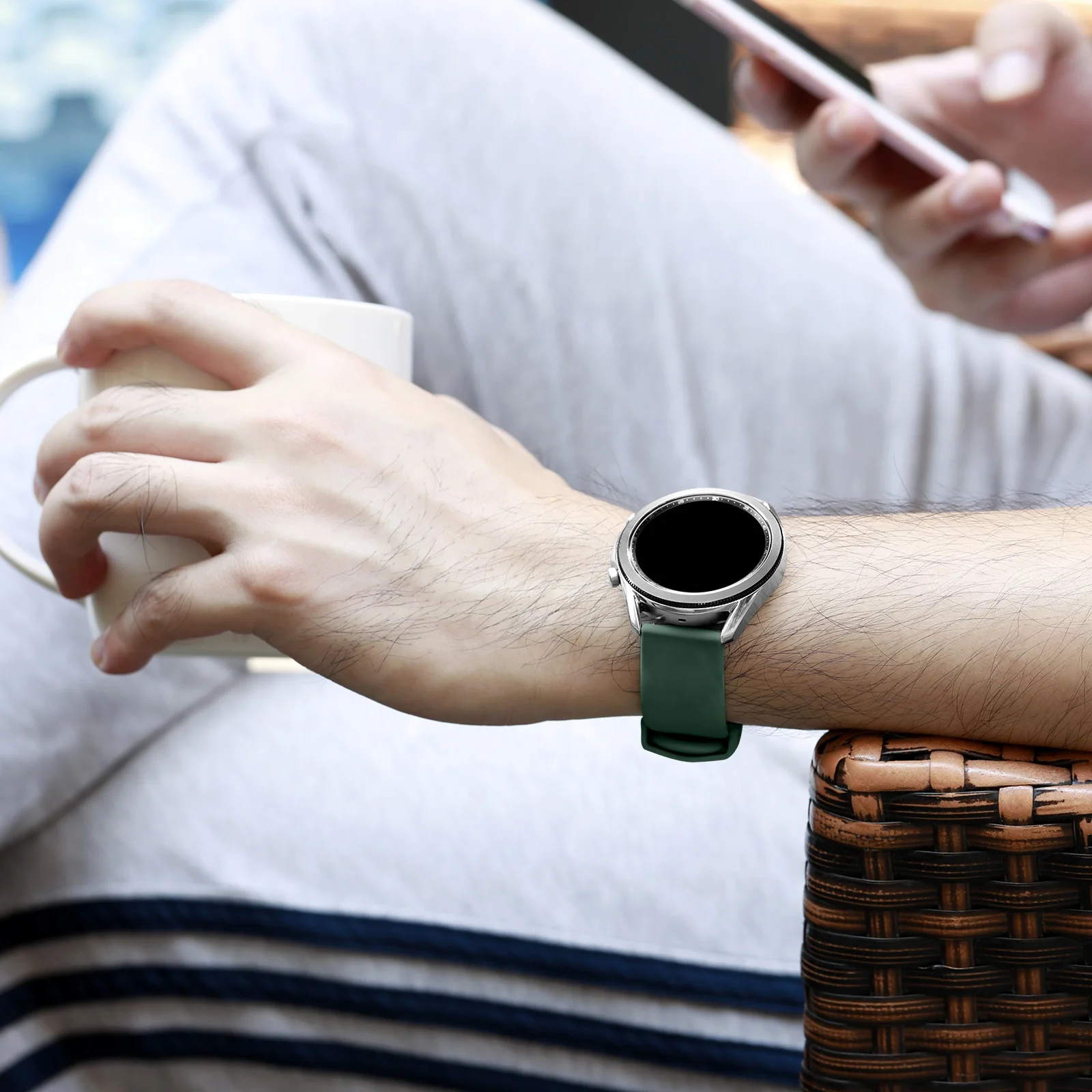 Adjustable Smart Wristband Custom Logo Watch Strap Luxury Style Waterproof Hand Watches Bands For Huawei Gt/Gt 2