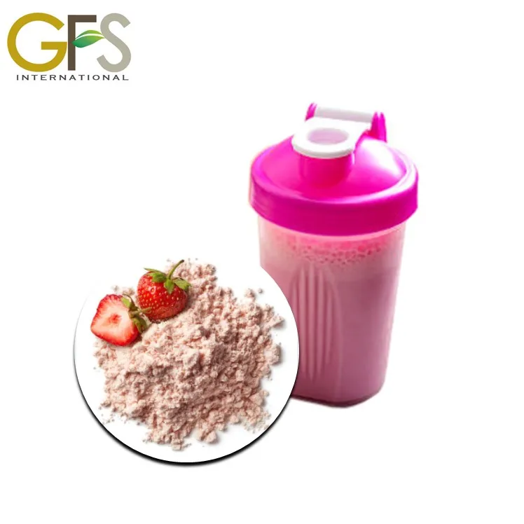 Strawberry Protein nutritional supplement for men