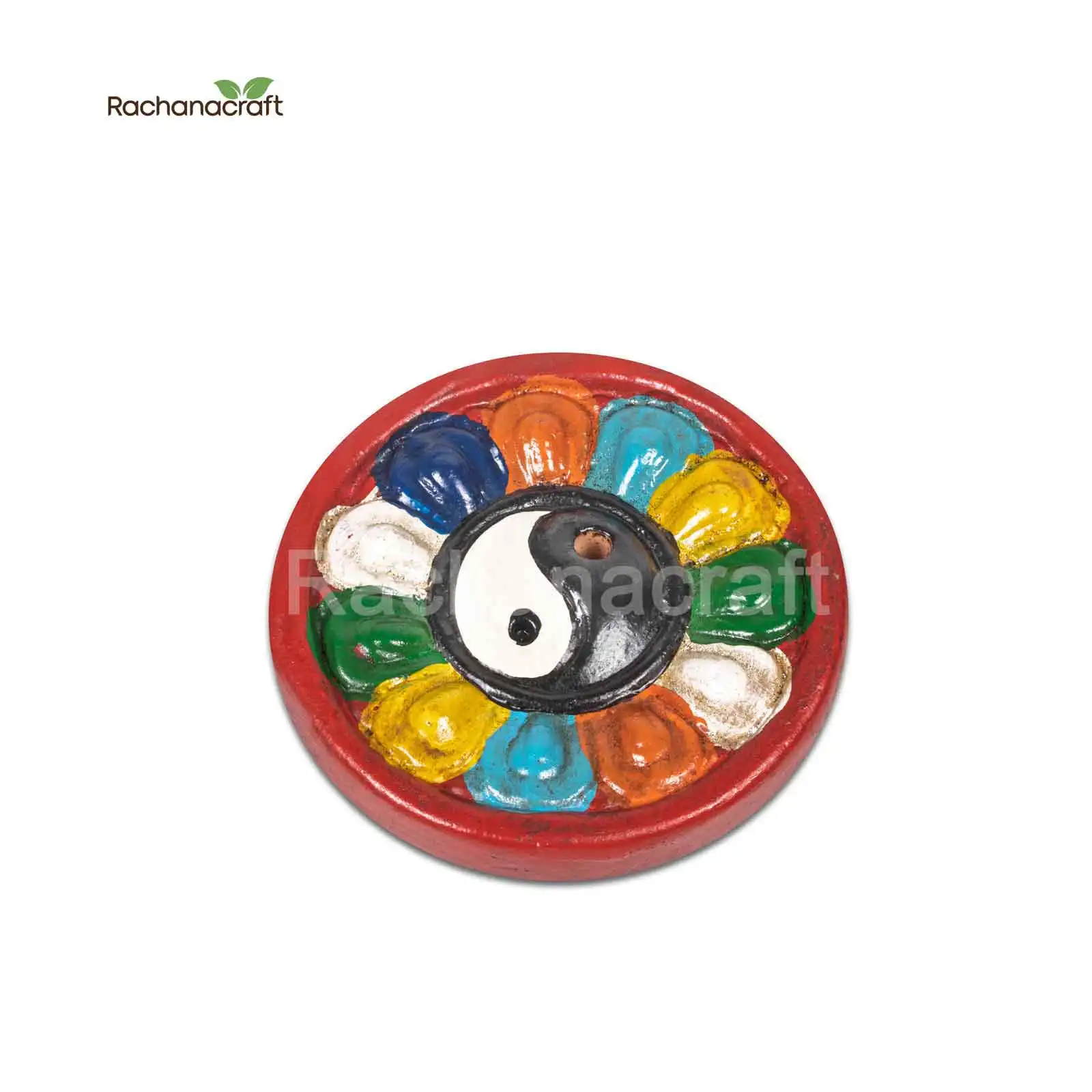 Round Custom Wooden/Ceramic Incense Holder/Stick Incense Burner Holder Portable For Home Decoration Hotel Restaurant Meditation