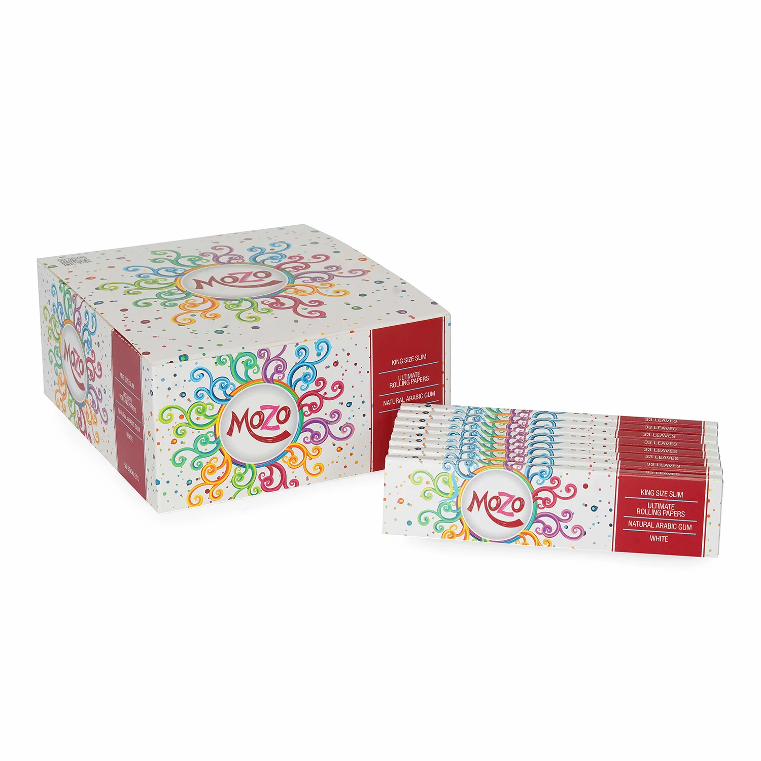 Тонкая отбеленная рулонная бумага большого размера Mozo