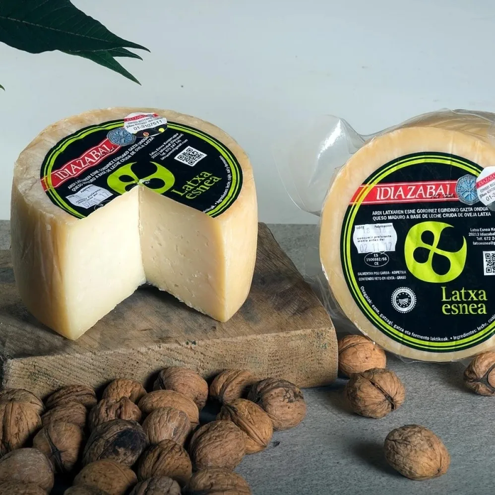 CHEESE WITH IDIAZABAL DESIGNATION OF ORIGIN