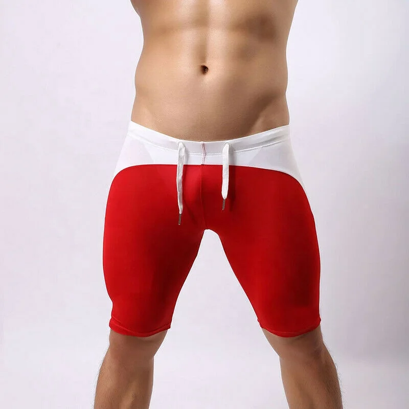 Men Cycling Compression Shorts Gym Training Tights For Men Wholesale Gym Wear Polyester Men Gym Sport Fitness Compression Shorts