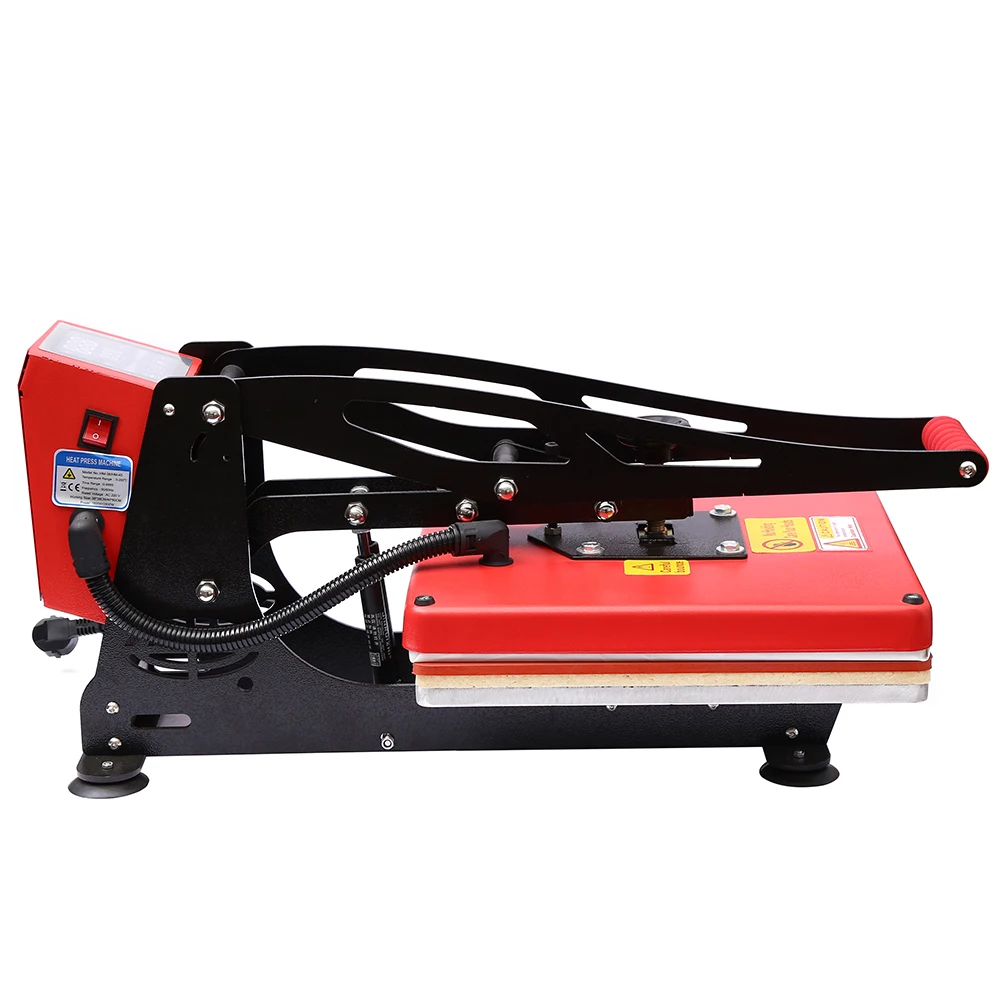 CE Proves  Heat Press Machine  Touch Screen 38*38 CM  Machine With Gas  Spring Sell Brazil Market