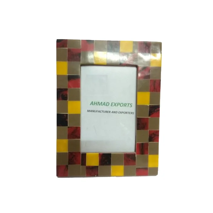 Handmade modern elegant classic unique designer Customized  Nickle Picture Frame For Room Decoration for living room