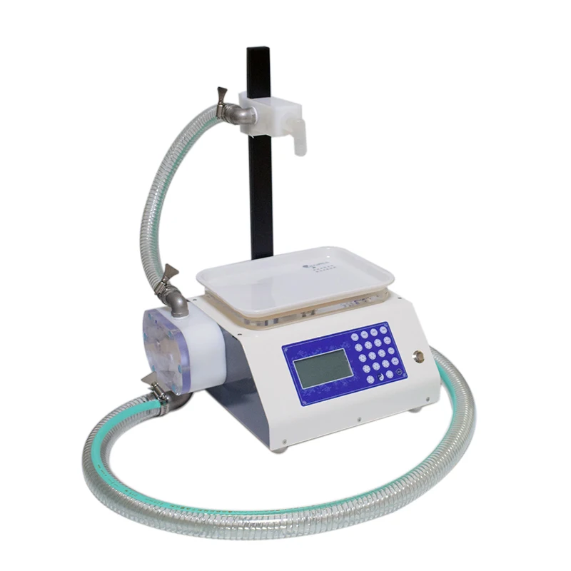 Apicultura Equipment 12V/220V Automatic and Manual Weighing Honey Filling Machine Peristaltic Pump Viscous Outdoor or Indoor Use