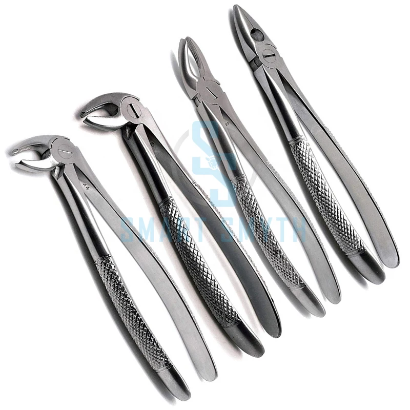 Stainless Steel Children Extraction Dental Forceps Set Tooth Extracting Pliers Dental Removing Extracting Forceps