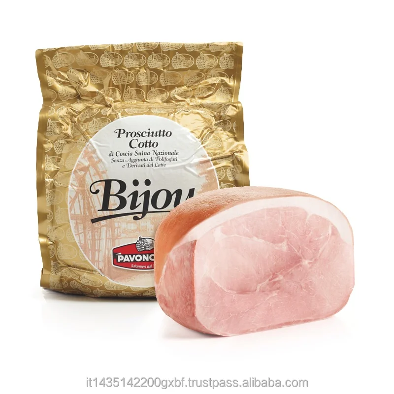
HIGH QUALITY ITALIAN COOKED HAM PROSCIUTTO BIJOU kg 9 