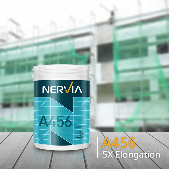 
 Строительное покрытие Nervia для отпугивания воды для наружных стен и туалета, которые находятся в строительстве  