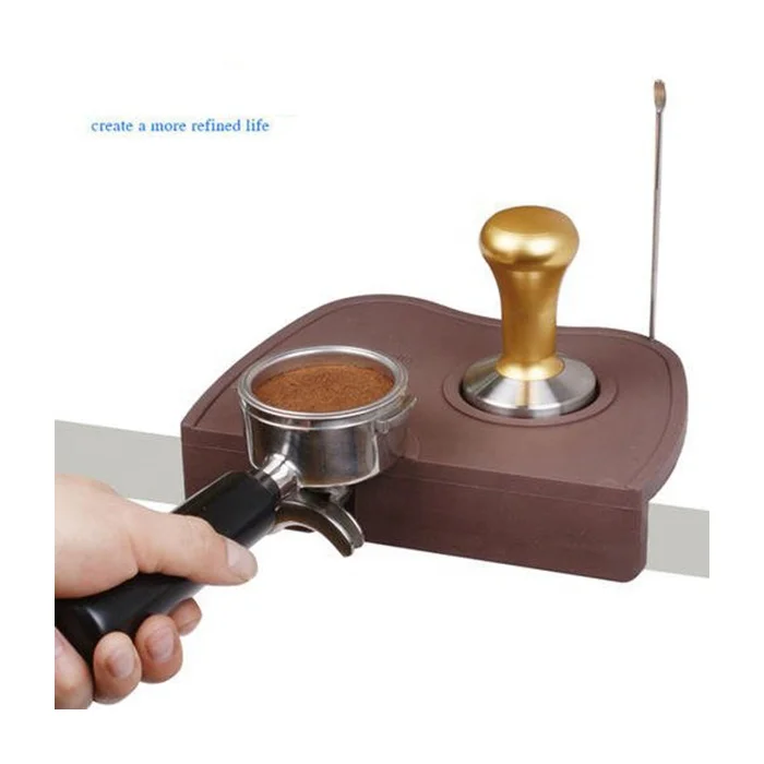 Colorful Corner silicone Coffee tamping mat tools