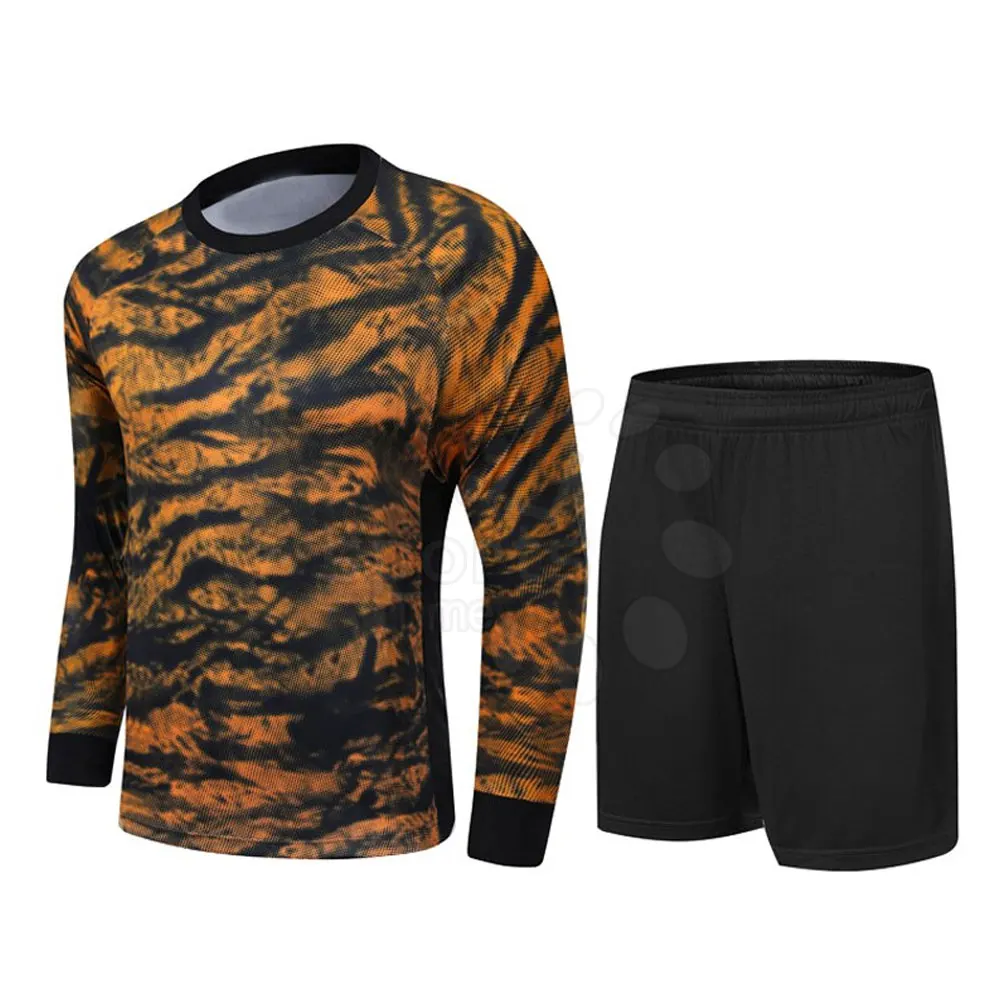 Professional Soccer Training Shorts Goalkeeper  Men Football Goal Keeper Shorts and Shirts Sets