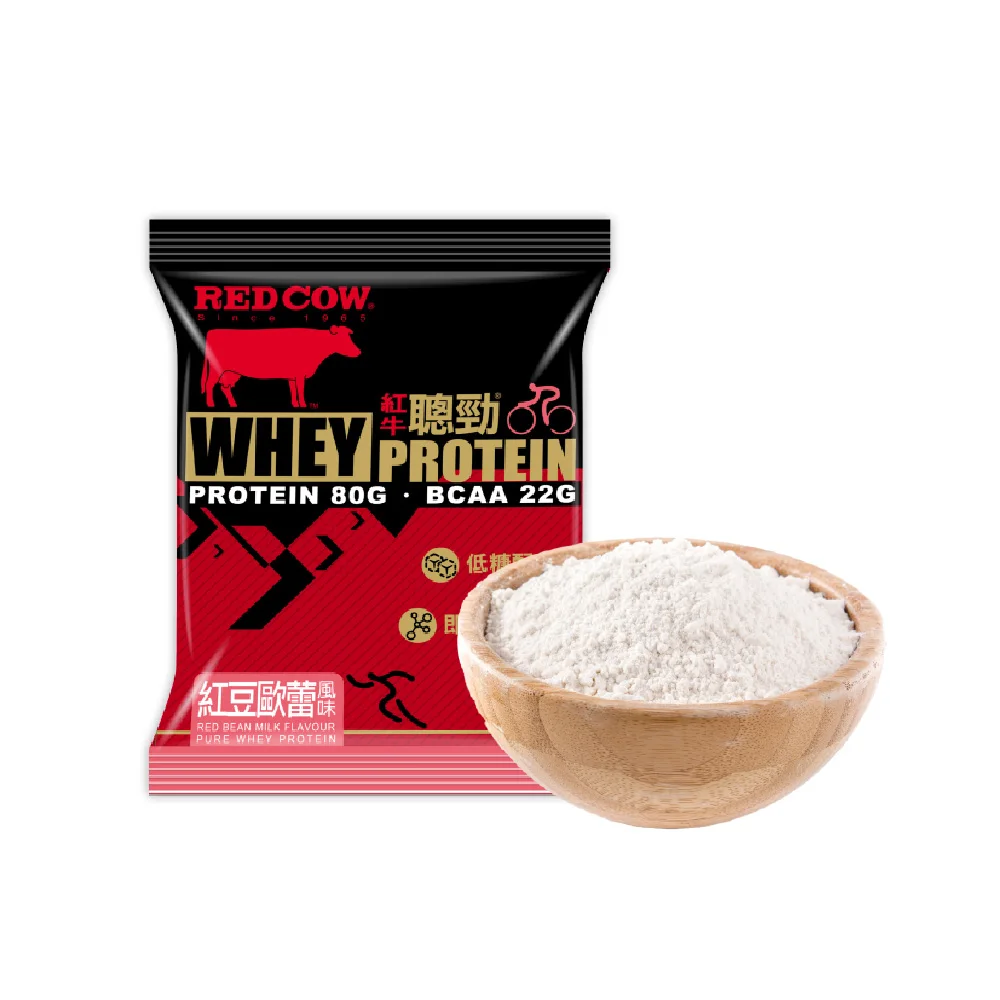 100 whey protein Red Bean Milk Flavour sachet