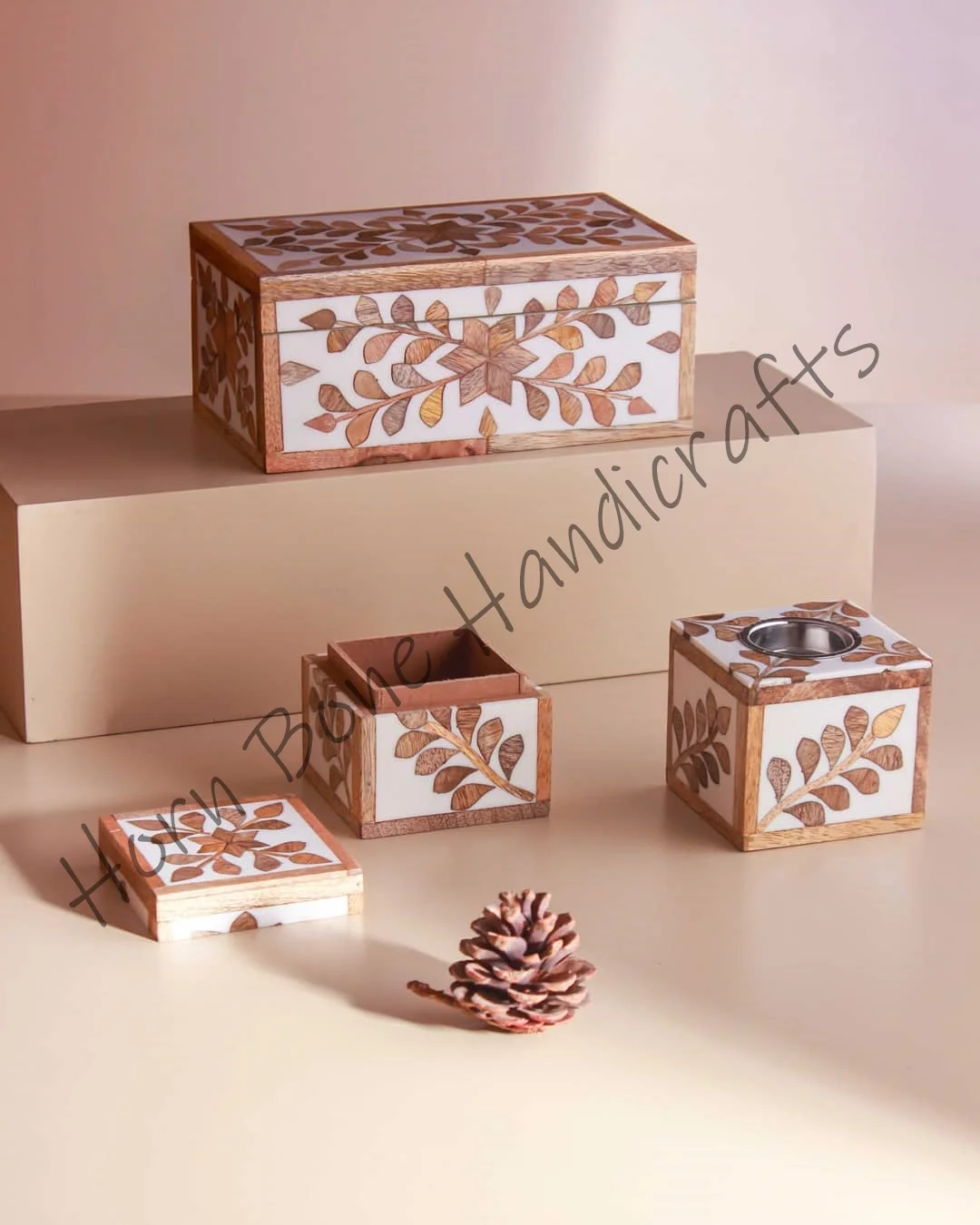 Ручная работа деревянная инкрустация курильница и коробка из перламутровой коробки Оман Катар KSA Кувейт