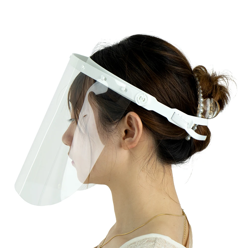 Customize Adjustable Face Shield Transparent Plastic Safety Face Shields