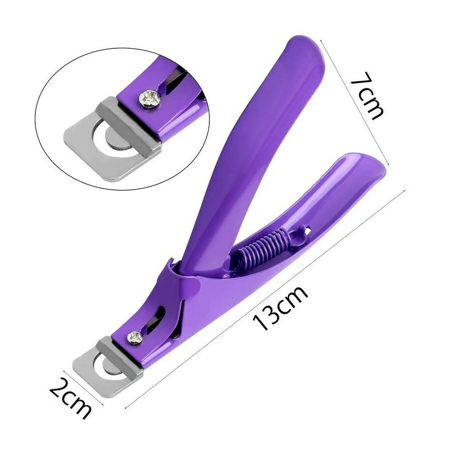 Профессиональные нержавеющие стальные ногтевые клипперы акриловые Типсы край резак триммер для искусства ухода за ногтями Маникюрный Инструмент