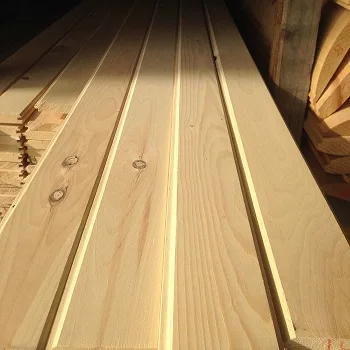 Sawn Spruce Paulownia Wood Board / Edge Pine Lumber / European Softwood Timber