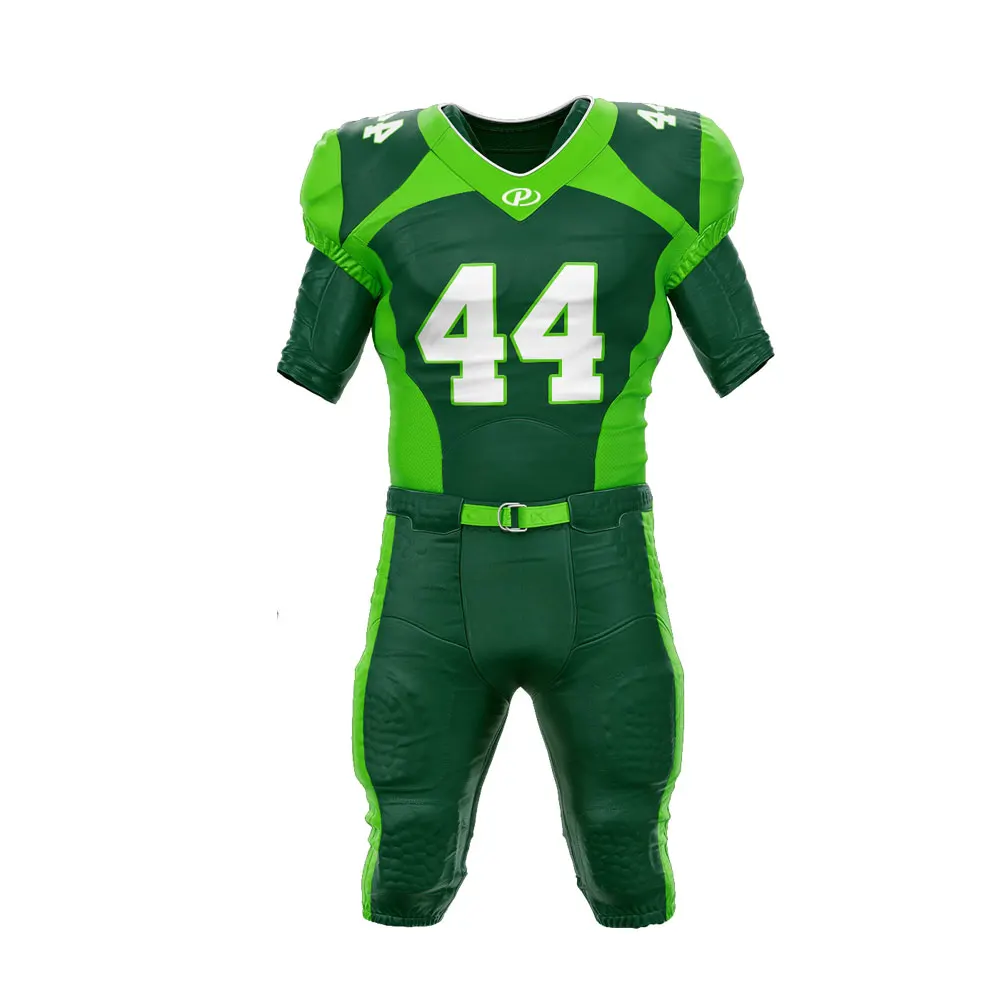 Wholesale Unique Quality Customized American Football Uniform / Team 100% polyester American Football Uniform