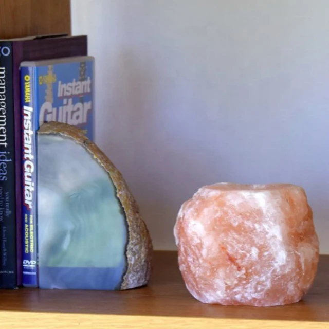 Оптовая продажа 2021 качественный Гималайский розовый подсвечник с солью 100% лучшее качество