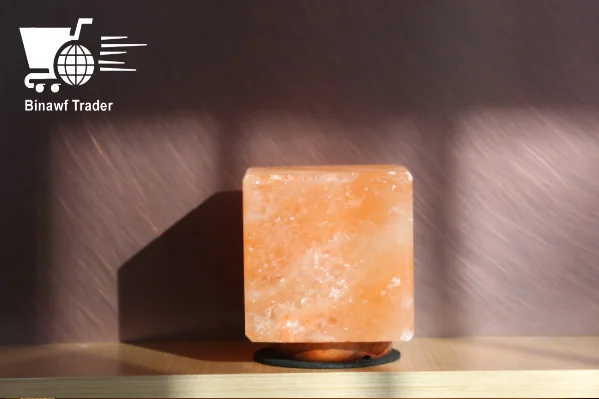 Himalayan Salt Lamp Pink Orange Natural Medium Size Hand Carved Crystal Rock Salt Lamp Night Light for bedroom Table OEM