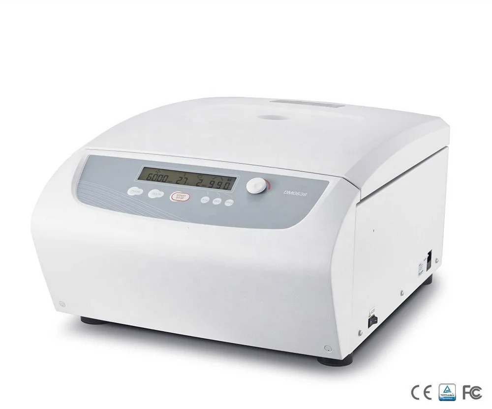 Qlab DM0636 Multi-purpose Clinical Centrifuge Machine Low-speed Max. Capacity 100mlx4 Laboratory Centrifuge Machine