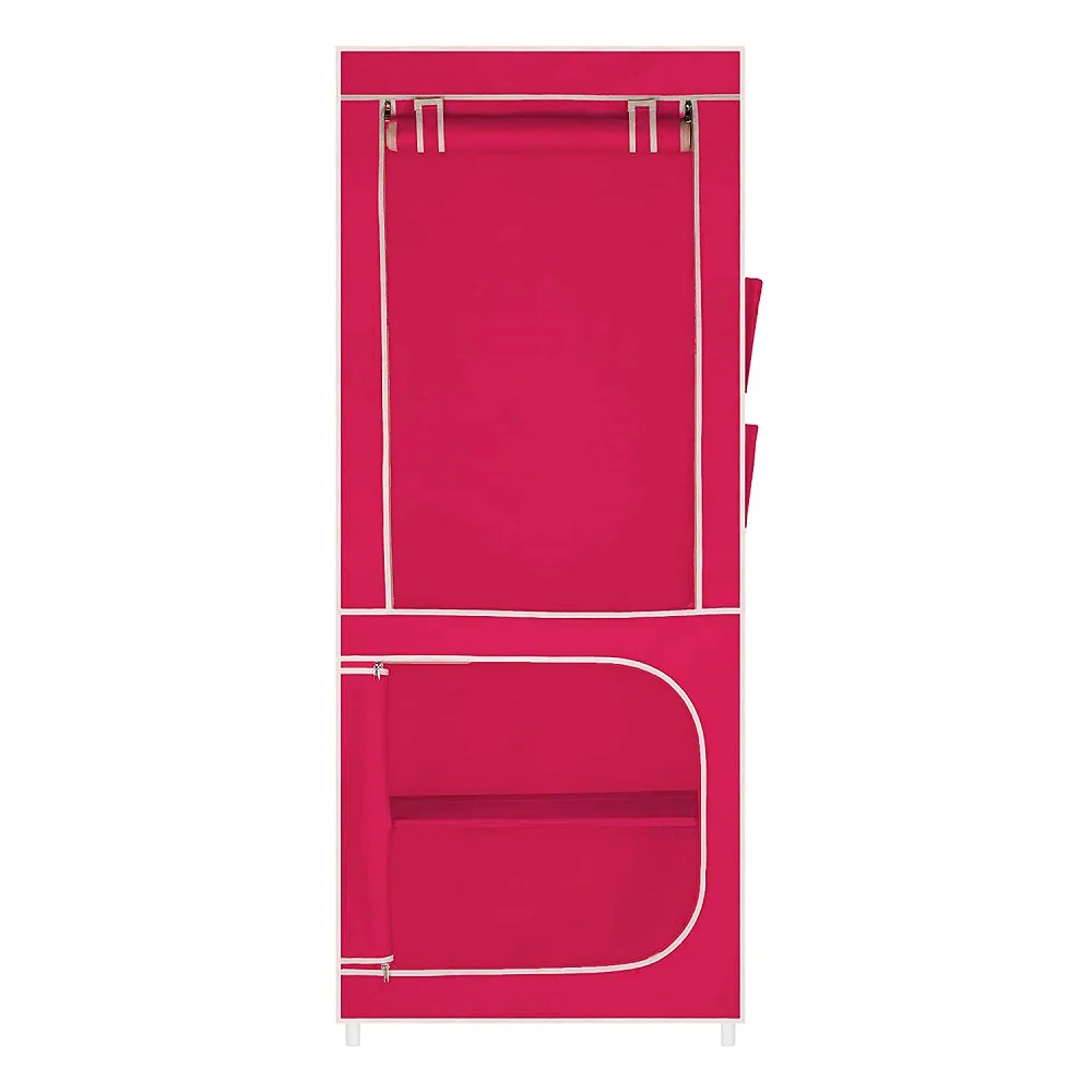Convenient Assemble modern closet non-woven folding wardrobe