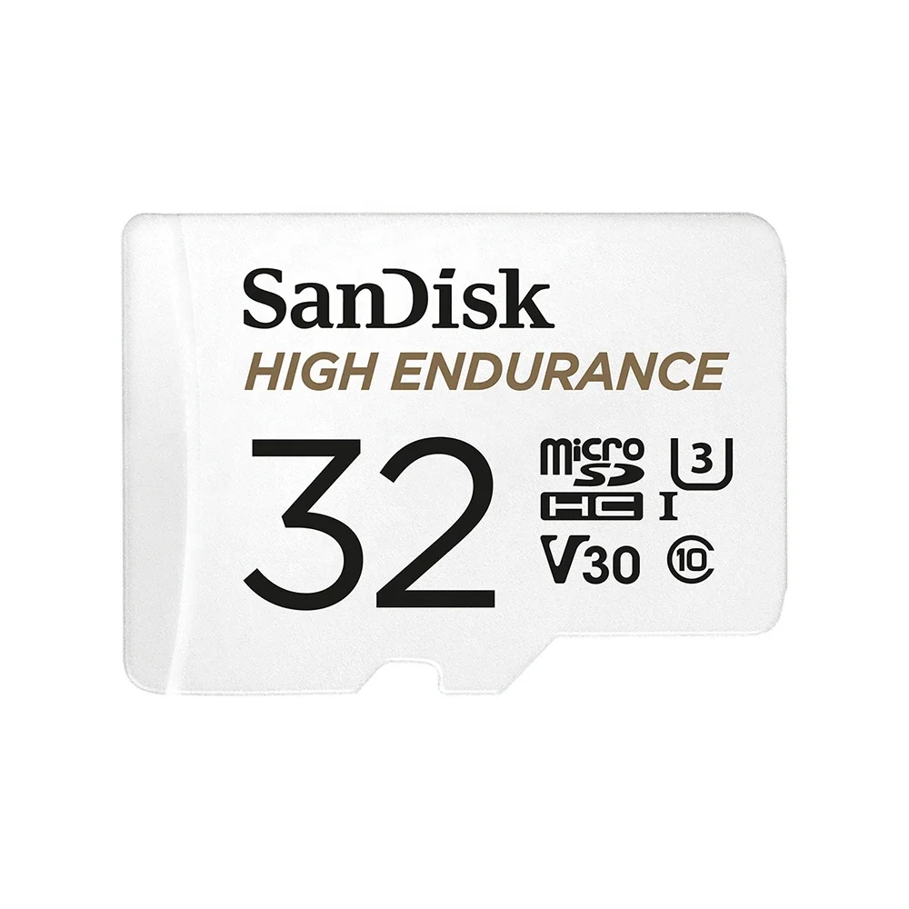 Двойной Флеш-накопитель SanDisk с высокой износостойкостью микро SD карты адаптером U3 V30 class10 памяти 32 Гб
