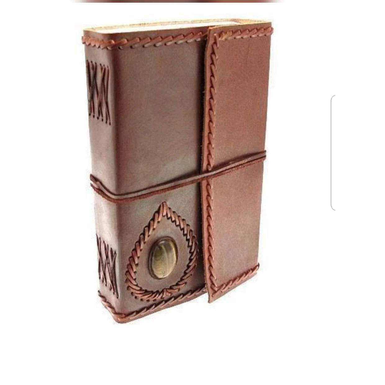 Extra Medium Handmade Cross Leather Journal