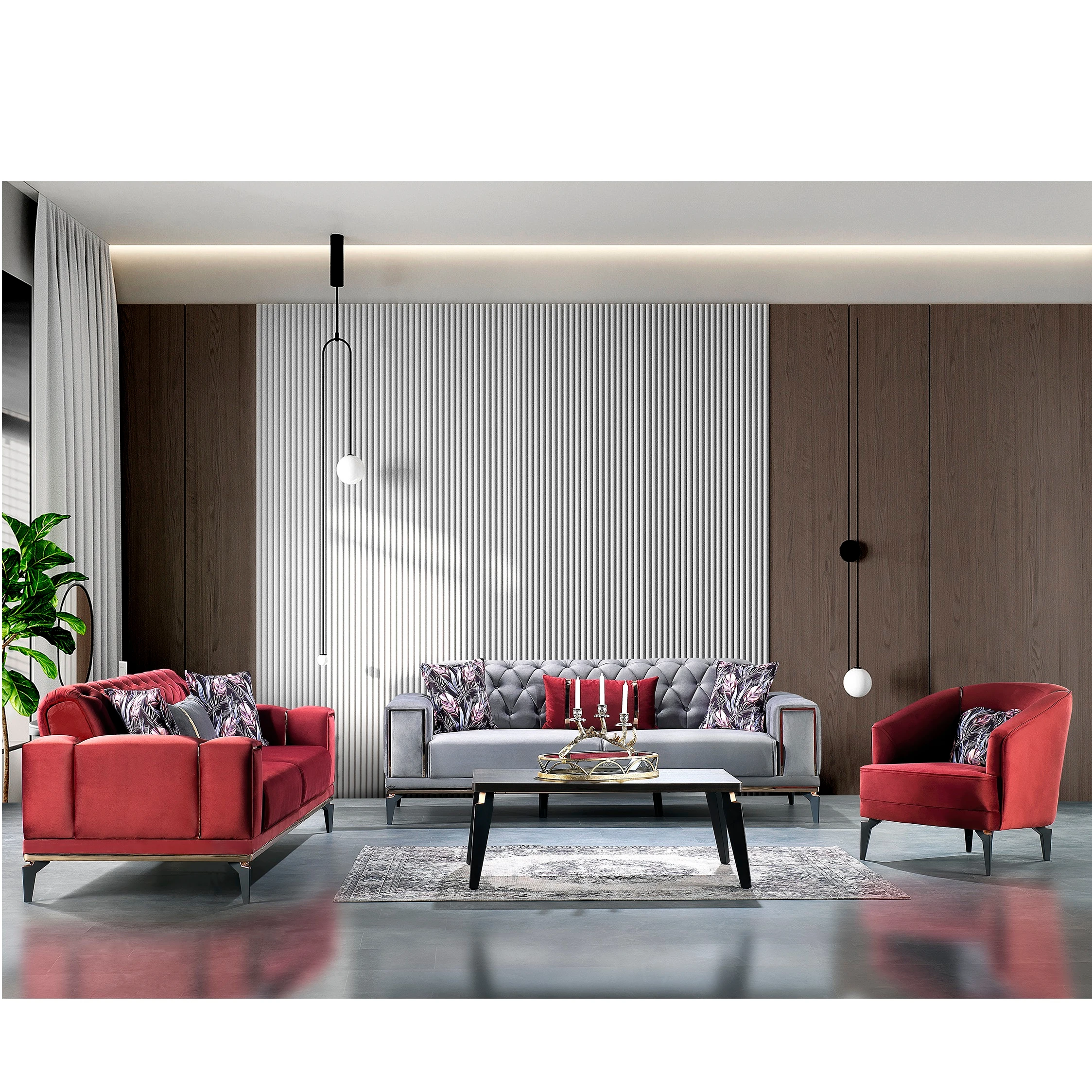 DOLCE comfortable modern living room sofa bed set home furniture
