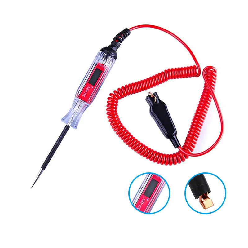 Лидер продаж Длинный зонд автомобильный индикатор емкости тестер напряжения цепи высокого