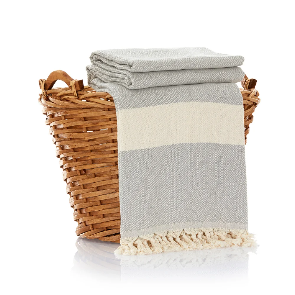 100PCS. OF WHOLESALE BLANKETS - LOT SALE - IN STOCK - READY TO SHIP FROM MIAMI, FL - TURKISH COTTON