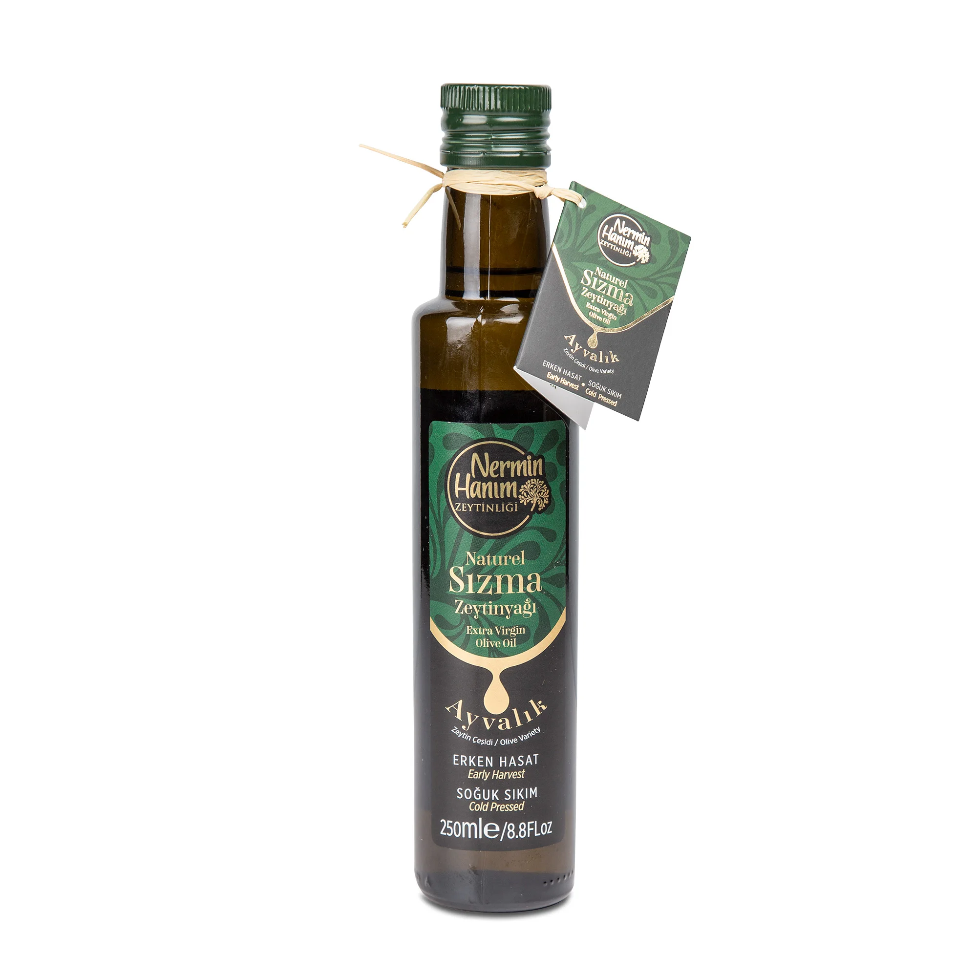 Extra Virgin Olive Oil Early Harvest Cold Pressed Green Turkish Olive Oil from Turkey