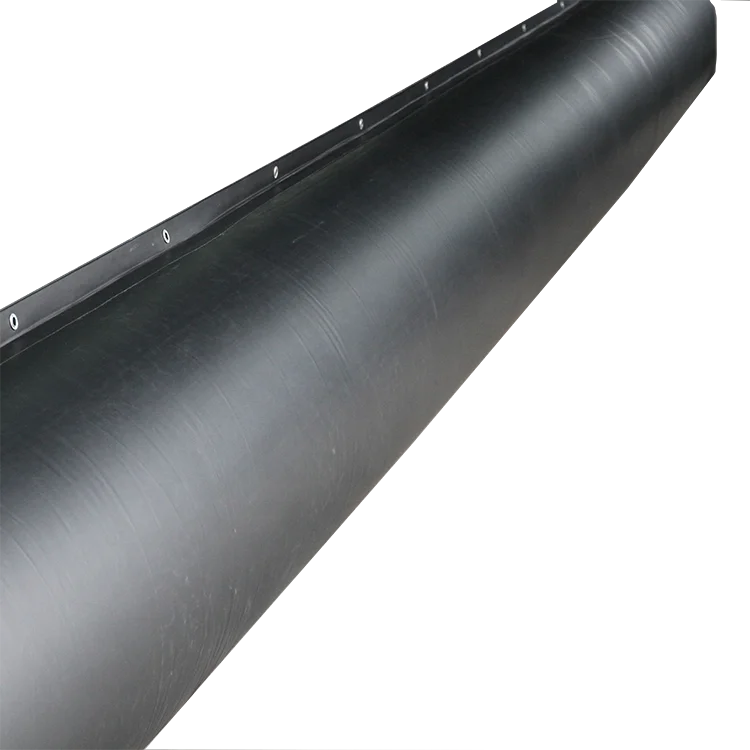 Customized 2500mm diameter black fire resistant antistatic coal mining ventilation tubes