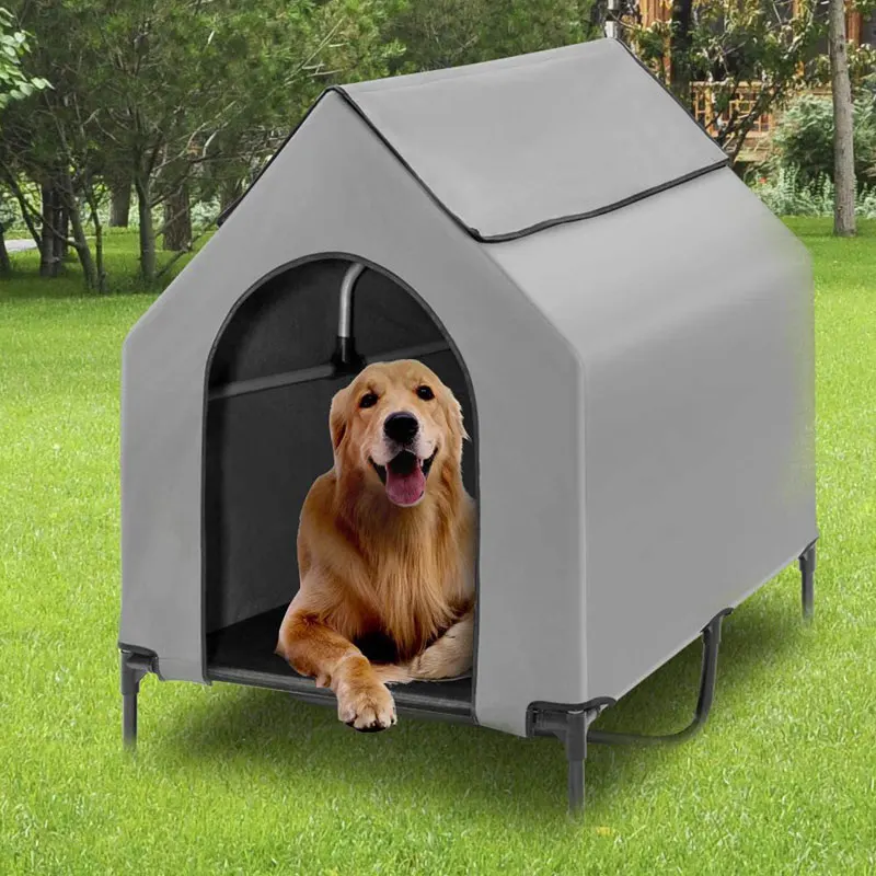 Breathable Outside Unique Animal Designer Foldable Dog Elevated Portable Pet House