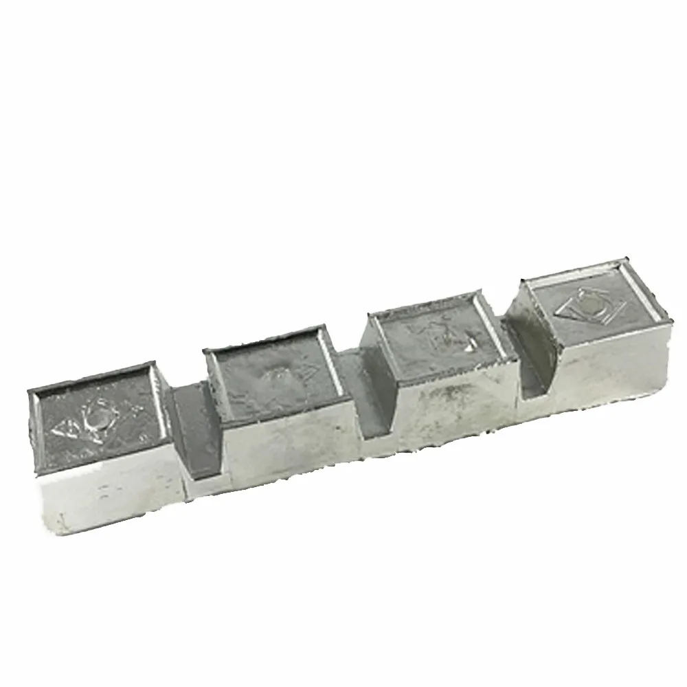 Belmont Lead Free Pewter with Bismuth 4-5 Ingot Less Than 50ppm Lead Content for Spin Cast Rubber or Silicone Molds Malleability