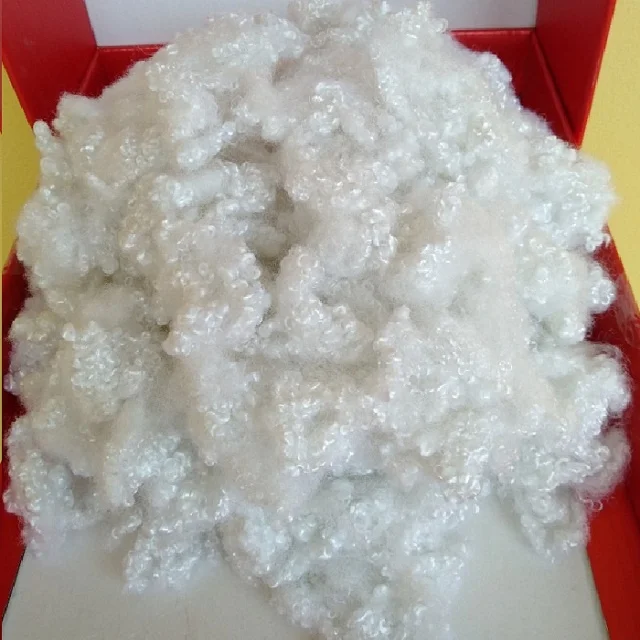 100% Polyester Staple Fiber 7D HCS A Grade Vikohasan Manufacturer and synthetic fiber and GRS recycled polyester fibre