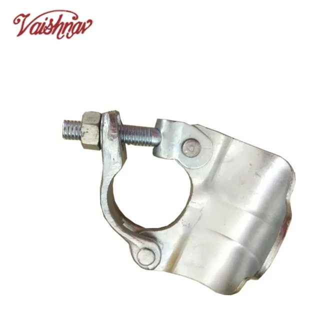 Galvanized EN74 Drop Forged 48.3*48.3MM Scaffolding Clamp Swivel Coupler Durable BS Double Coupler Made of Steel (Q235)