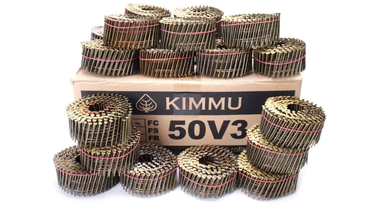 ISO Standard Wire Collated Welded Coil Nail Screw Shank for Wooden Pallet Making