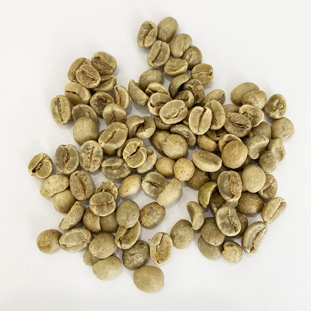 Цена на необработанные зерна кофе органические Зеленые зерна кофе робуста Арабика упаковка