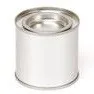 Серебряный Круглый оловянный горшок для краски, Доставка в течение 7 дней, в наличии в ЕС