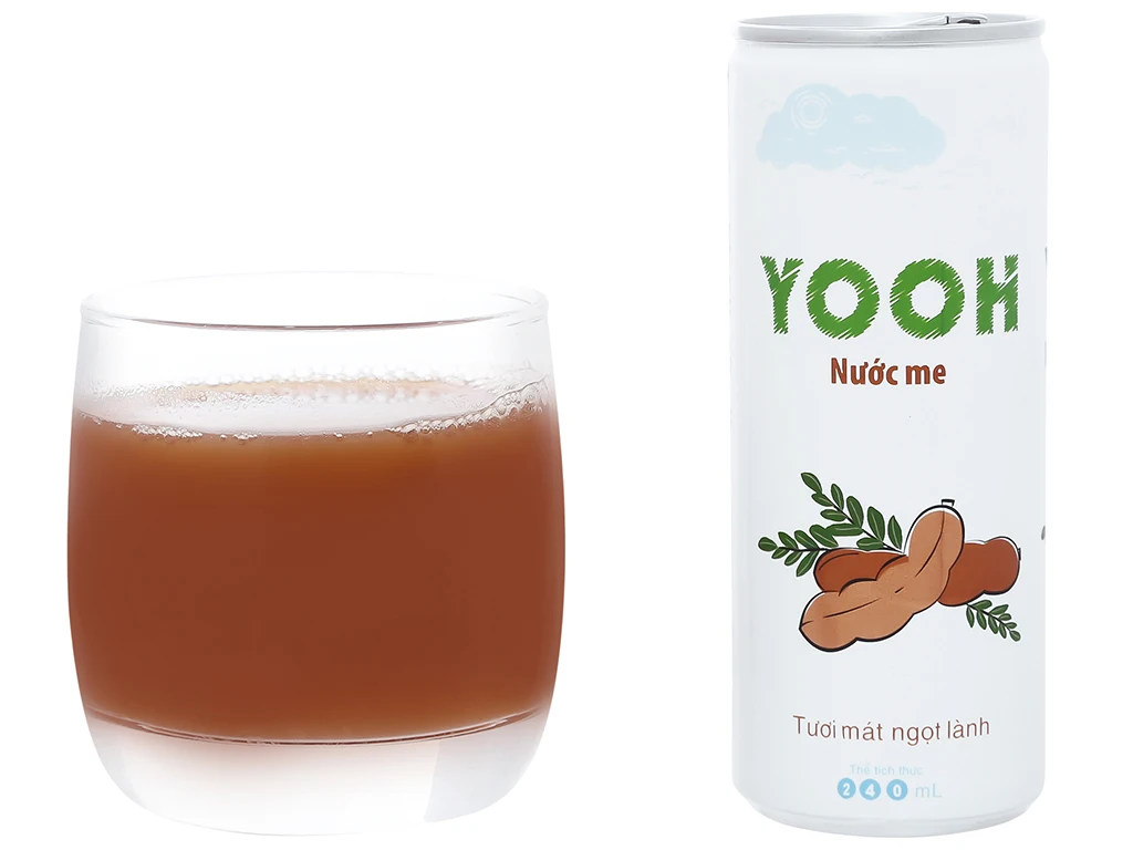 Cool off heat good for health best product Fresh Tamarind Drink Sweet Sopur Flavor 240mL canned