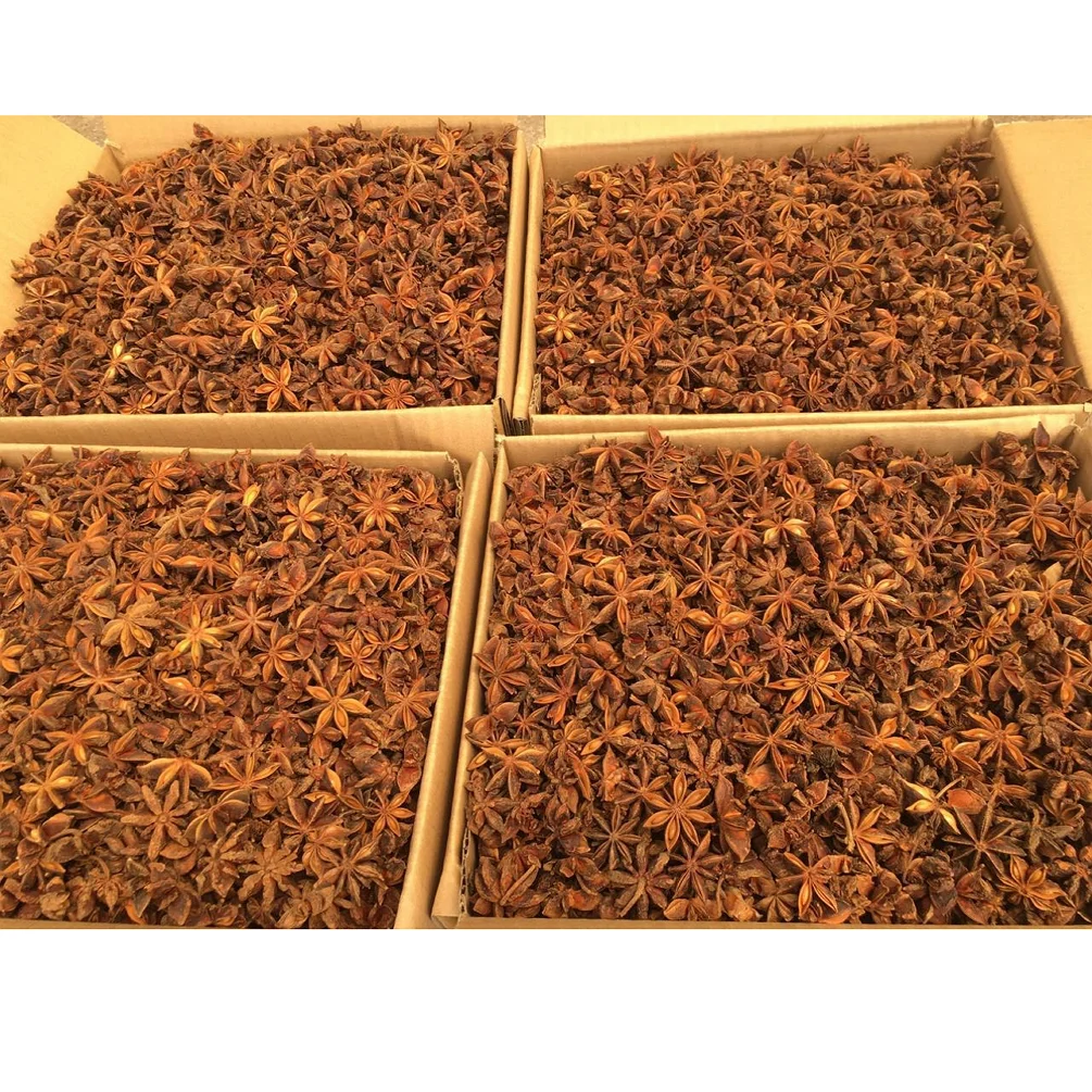 ALL Natural - 100% Organic Sun Dried Star Anise , Star Aniseed (HOUSE OF AGRO)