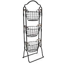 Household Metal Wire Mesh Storage Basket  For Kitchen Bathroom And Hotels Metal Storage Basket for Kitchen Usage Accessories