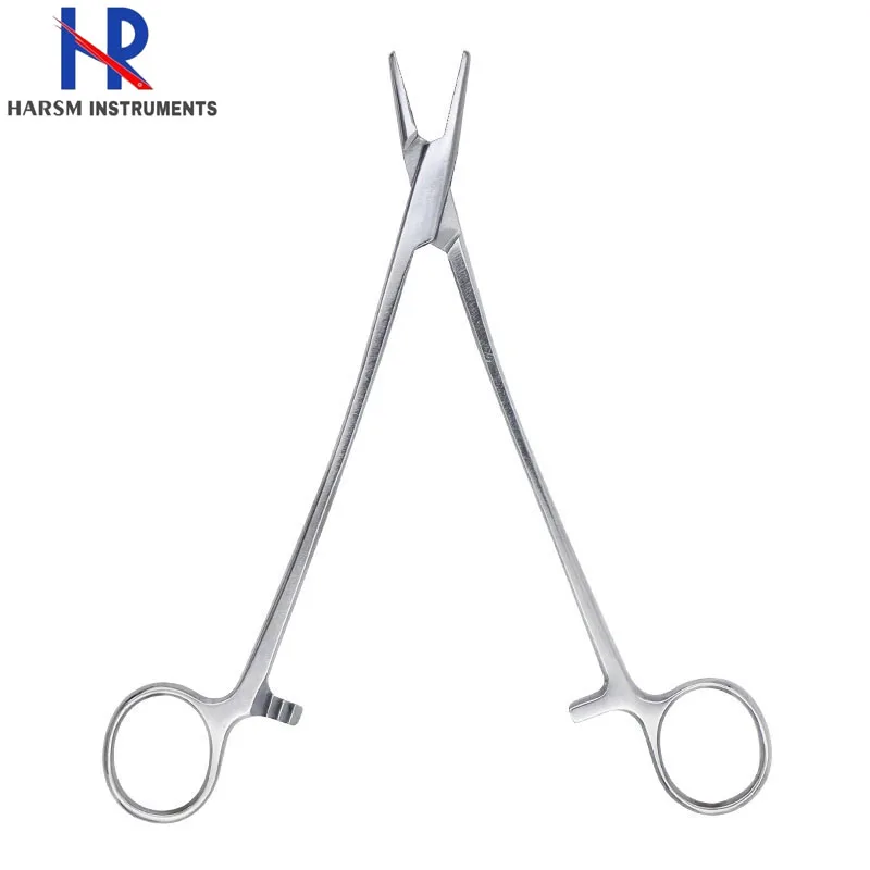 Needle Holder Scissors Combine , Olsen Hegar TC Needle Holder , Tungsten Carbide Inserted Surgical Dental TC Needle Holder