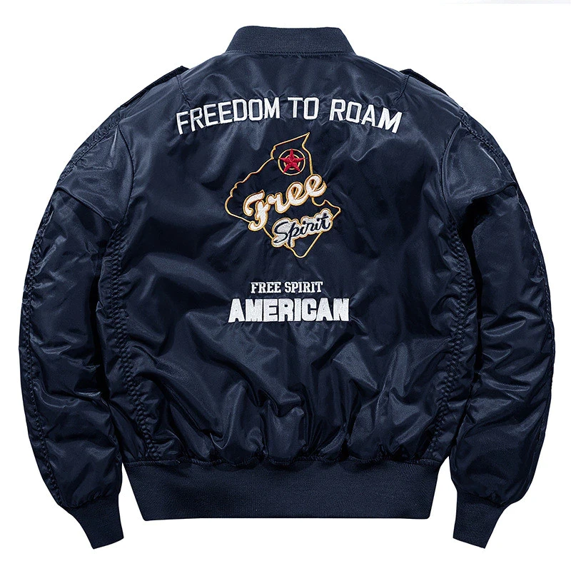 Армии ВВС летать куртка пилота Военная Униформа Airborne полета тактические курточка бомбер для мужчин теплая солнцезащитные очки-авиаторы в байкерском стиле пуховое пальто