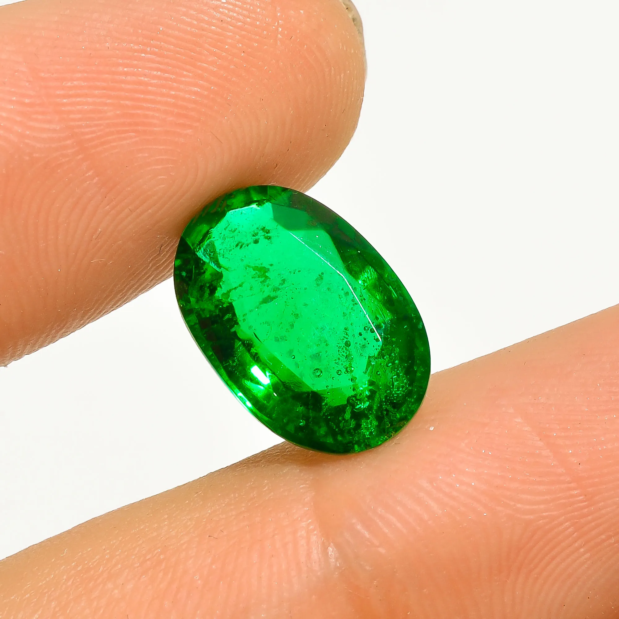 Emerald BaiFu Green Stone Gemstone Natural Emerald