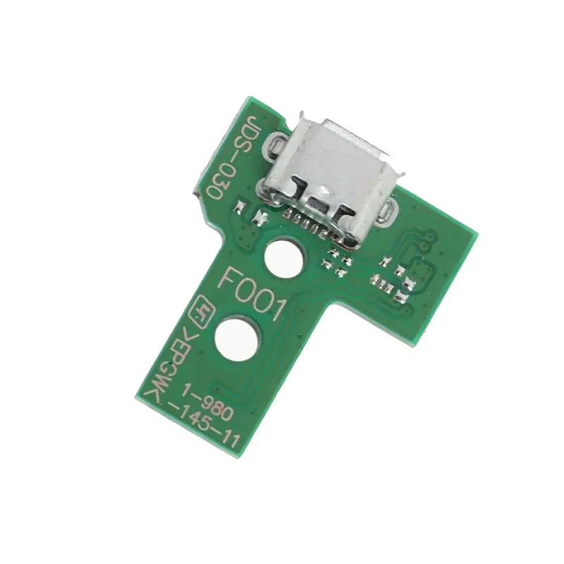 New 12-Pin Connector USB LED Charging Board JDS-030 with Flex Cable for PS4 Dualshock 4 Controller JDM-030