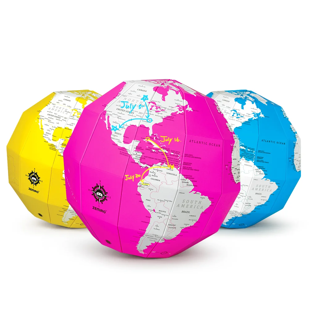 
ZEMIRO Paper Globe 