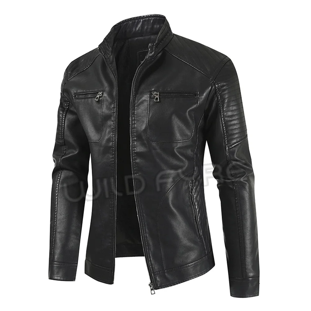 Мужская кожаная куртка из натуральной кожи большие размеры