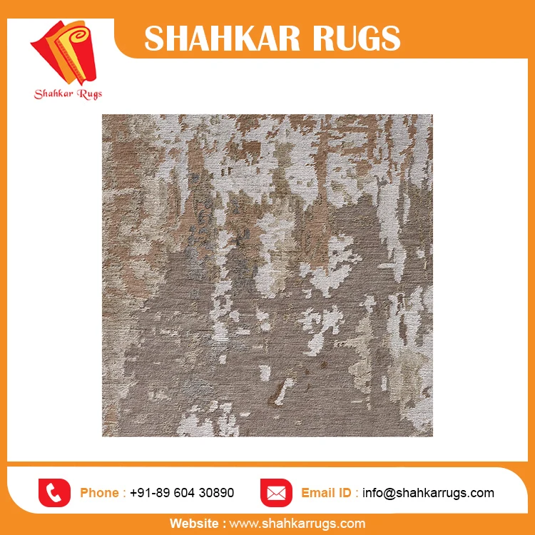 Handmade Indian Exporter of Top Quality Latest Design 100% Natural Jute Rugs and Floor Carpets for Sale